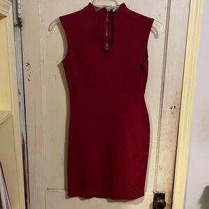 Rolla Coster Chic Burgundy Mini Dress